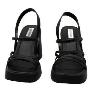 Steve Madden Black Women's Strappy Heels